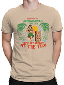 Aloha Hawaii Tiki Club Design Men's T-shirt