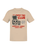 Tipsy Tiki Club Honolulu Art Men's T-shirt