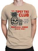 Tipsy Tiki Club Honolulu Art Men's T-shirt