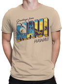 Maui Hawaii Surf Vibes Art Men's T-shirt