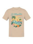 St. Maarten Caribbean Sunset Vibes Men's T-shirt