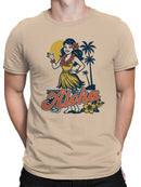 Aloha Hawaiian Hula Greeting Men's T-shirt