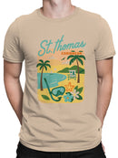 St. Thomas Caribbean Vibes Men's T-shirt
