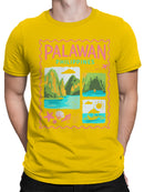 Palawan Philippines Travel Art Men's T-shirt