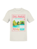 Palawan Philippines Travel Art Men's T-shirt