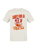 Vintage Mai Tai Cocktail Pin-Up Art Men's T-shirt