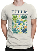 Tulum Tropical Escape Artwork Men's T-shirt