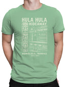 Hula Hula Hideaway Honolulu Art Men's T-shirt