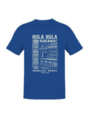 Hula Hula Hideaway Honolulu Art Men's T-shirt