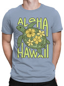 Aloha Hawaii Turtle Design Men's T-shirt