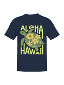 Aloha Hawaii Turtle Design Men's T-shirt