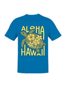 Aloha Hawaii Turtle Design Men's T-shirt