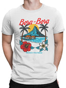 Bora-Bora Tropical Paradise Art Men's T-shirt