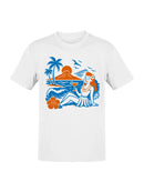 Retro Island Paradise Vibes Men's T-shirt
