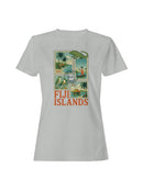 Fiji Islands Stamp Art Collection Women's T-shirt