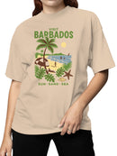 Visit Barbados: Sun, Sand, Sea Women's T-shirt