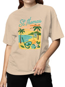 St. Thomas Caribbean Vibes Women's T-shirt