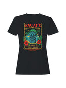 Kauai's Gecko Grotto Tiki Bar Design Women's T-shirt