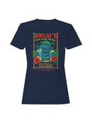 Kauai's Gecko Grotto Tiki Bar Design Women's T-shirt