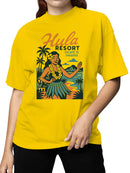 Hula Resort Escape to Paradise Women's T-shirt