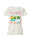 Palawan Philippines Travel Art Women's T-shirt