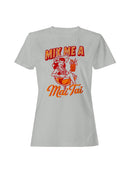 Vintage Mai Tai Cocktail Pin-Up Art Women's T-shirt