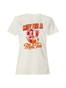 Vintage Mai Tai Cocktail Pin-Up Art Women's T-shirt