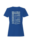 Hula Hula Hideaway Honolulu Art Women's T-shirt