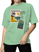 Patong Beach Dive Stamps Art Women's T-shirt