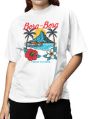 Bora-Bora Tropical Paradise Art Women's T-shirt