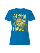 Aloha Hawaii Turtle Design Women's T-shirt