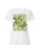 Aloha Hawaii Turtle Design Women's T-shirt