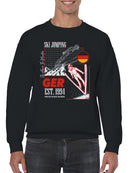 German Ski Jumping Heritage 1994 Men's Sweatshirt