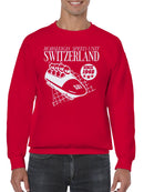 Switzerland Bobsleigh Team Design Men's Sweatshirt