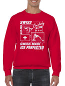 Swiss Curling Club: Ice Perfected Men's Sweatshirt