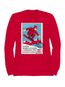 Snowboarding Austria 2006 Stamp Men's Sweatshirt