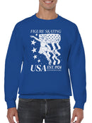 USA Figure Skating Winter Series Men's Sweatshirt