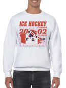 Canada Ice Hockey League 2002 Design Men's Sweatshirt