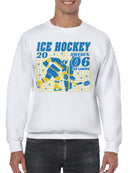 Sweden 06 Ice Hockey League Tribute Men's Sweatshirt