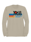 1968 Grenoble France Retro Design Men's Sweatshirt