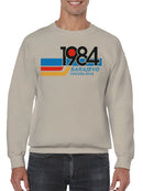 Sarajevo 1984 Retro Design Men's Sweatshirt