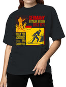 Germany Biathlon Division Design Women's T-shirt