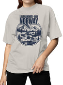 Lillehammer Norway Scenic Design Women's T-shirt