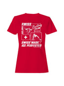 Swiss Curling Club: Ice Perfected Women's T-shirt