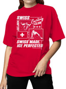 Swiss Curling Club: Ice Perfected Women's T-shirt