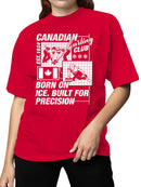 Canadian Curling Club Graphic Women's T-shirt