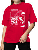 Ski Jumping Poland 2010 Design Women's T-shirt