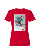 Snowboarding Switzerland Stamp 1998 Women's T-shirt