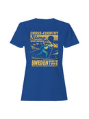 Sweden Cross-Country Skiing Graphic Women's T-shirt