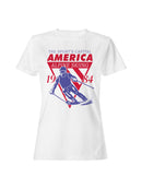 Vintage 1984 America Alpine Skiing Women's T-shirt